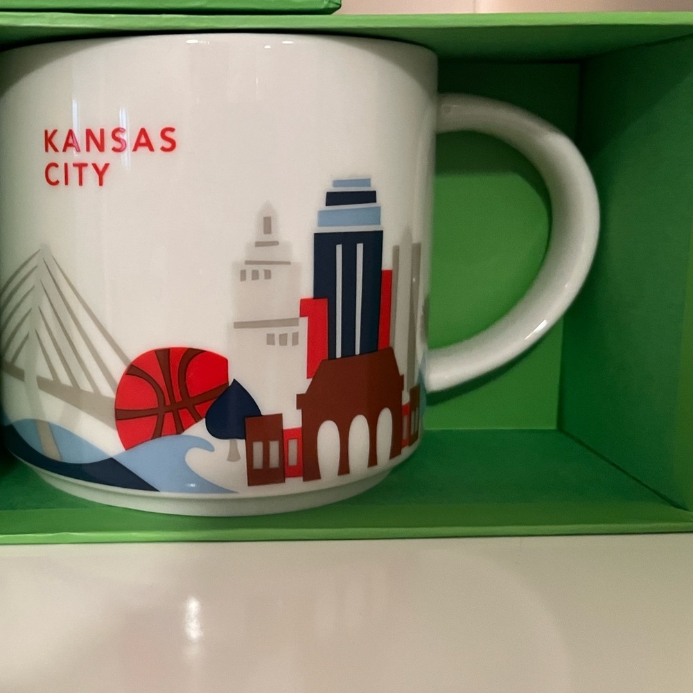 Kansas City Starbucks You Are Here Collection. Original box included.